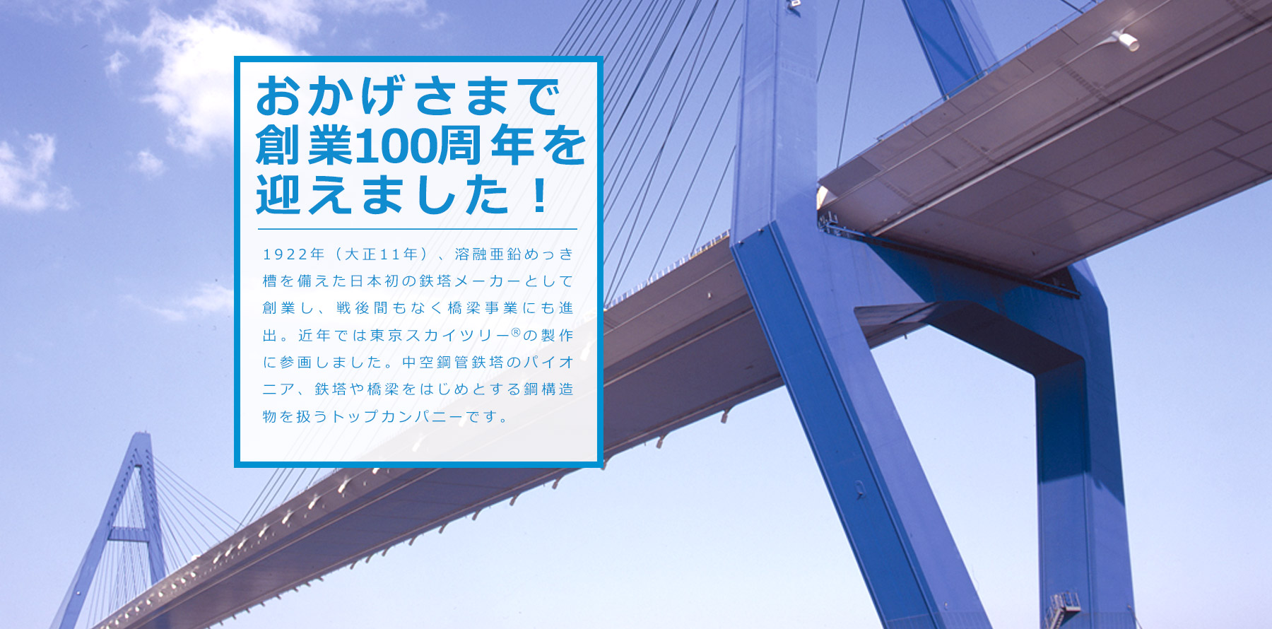 日本鉄塔工業 橋梁事業