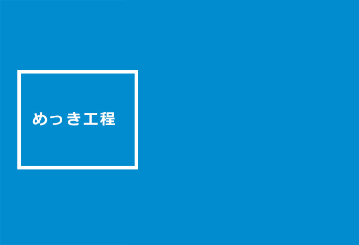 めっき工程