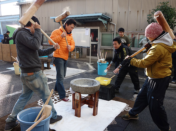 餅つき