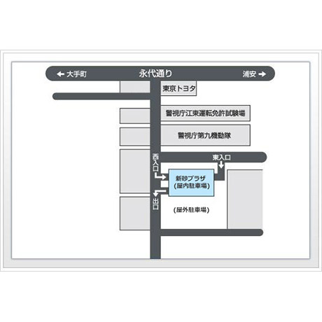 時間貸し駐車場地図